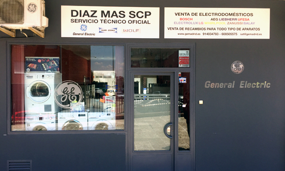 Servicio Tecnico Oficial General Electric Madrid DIAZ MAS SCP